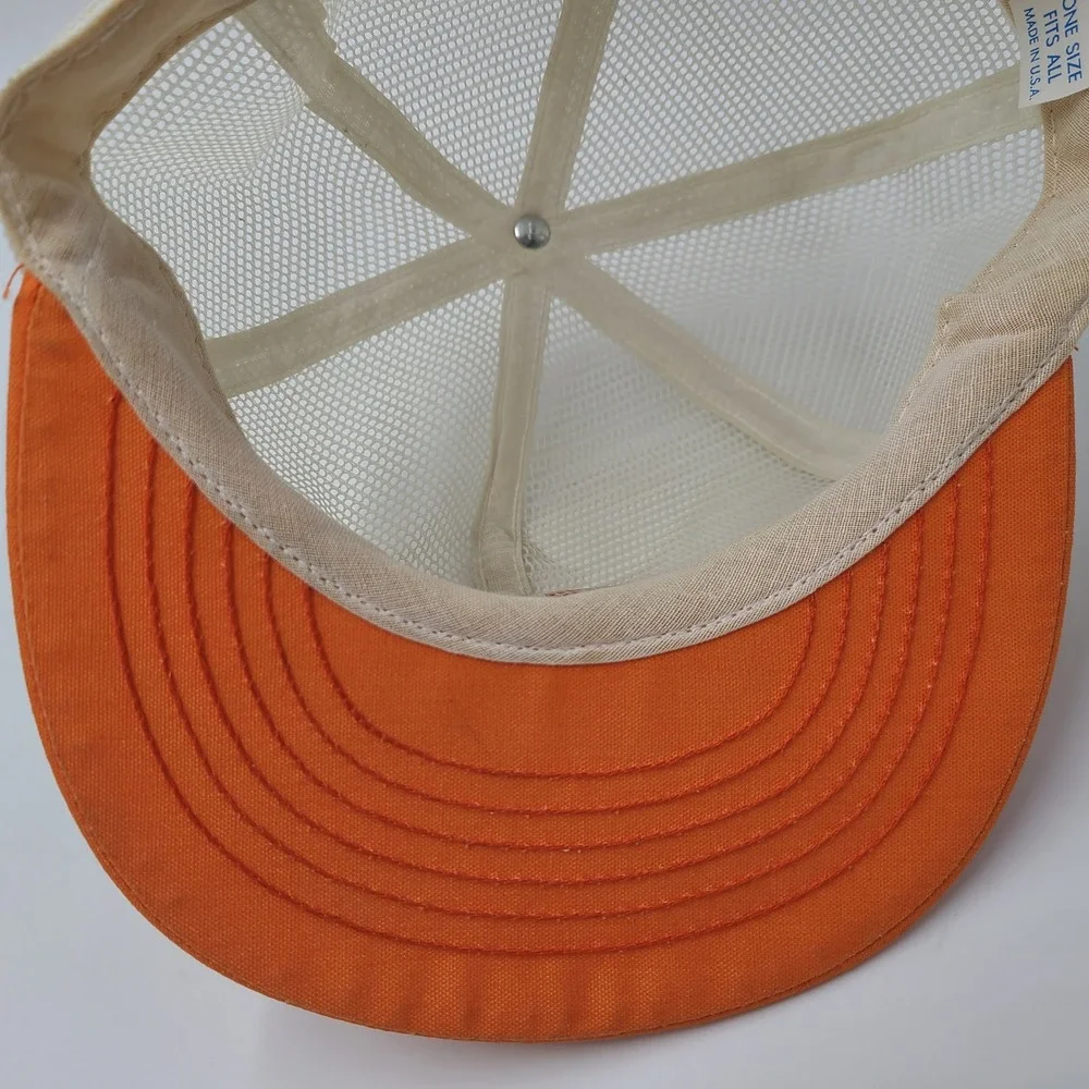 Vtg Tennessee Volunteers Hat Snapback Full Mesh Bill Dance Signed‎ Autographed